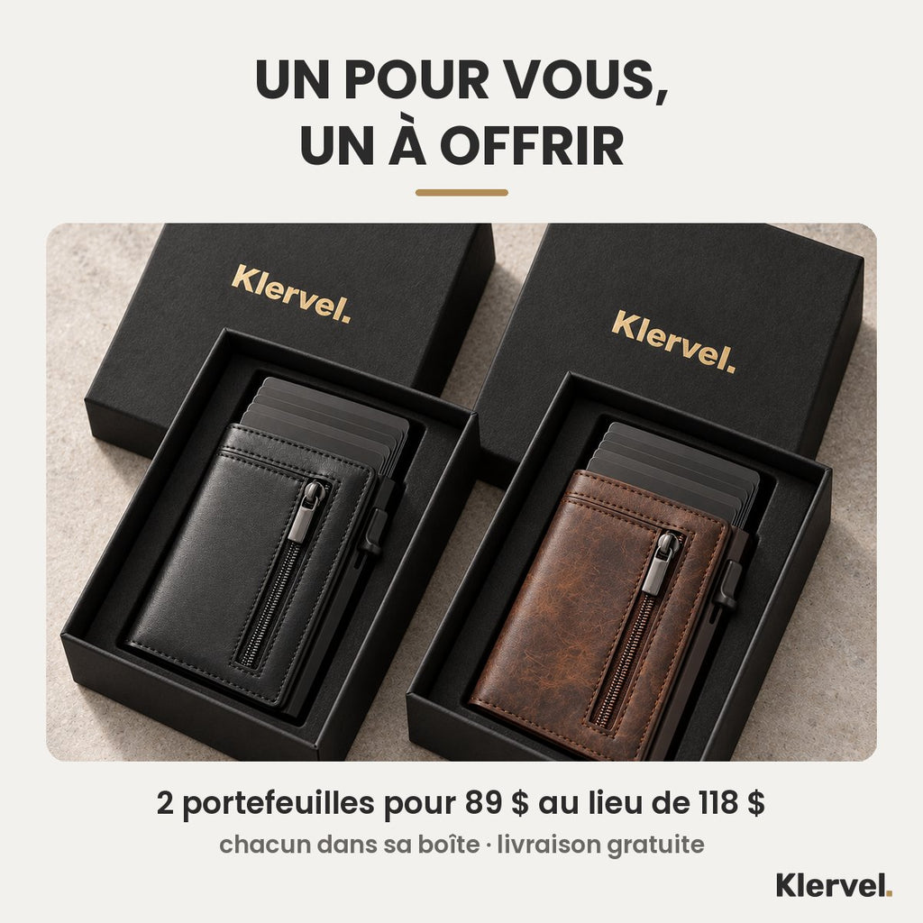 Deux Klervel Apollon, chacun dans sa boîte noire : 2 pour 89 $, livraison gratuite