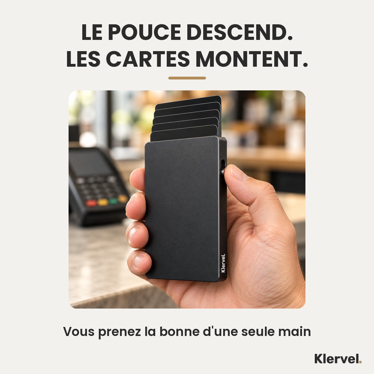 Le pouce descend, les cartes montent : le Klervel Mercure tenu d'une main